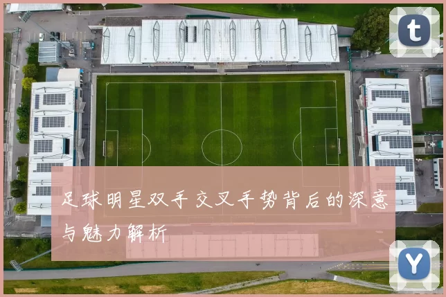 足球明星双手交叉手势背后的深意与魅力解析